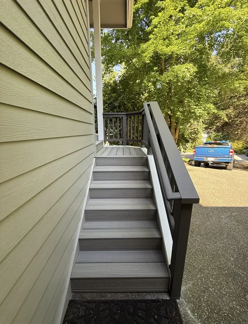 New entry stairs, photo 1
